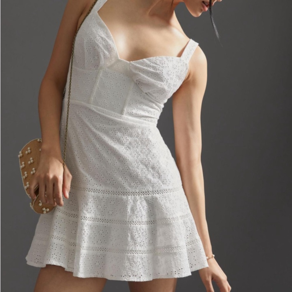 Mare Mare x Anthropologie Corset Mini Dress